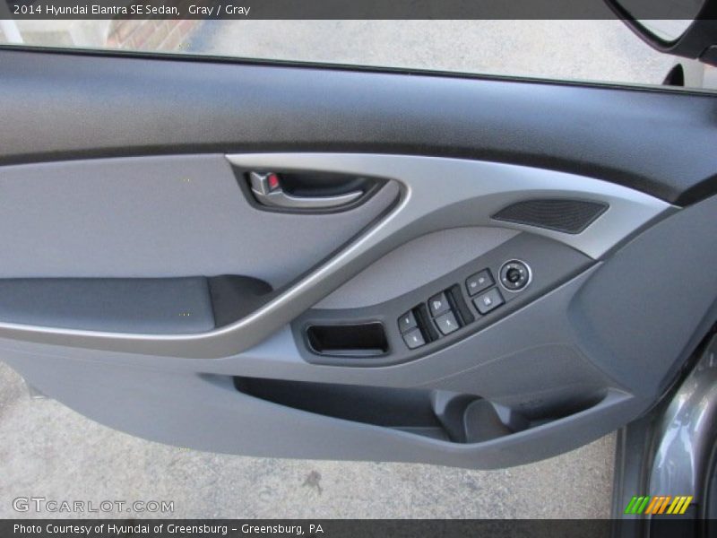 Gray / Gray 2014 Hyundai Elantra SE Sedan