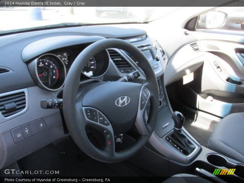 Gray / Gray 2014 Hyundai Elantra SE Sedan
