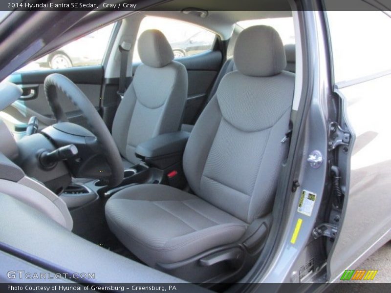 Gray / Gray 2014 Hyundai Elantra SE Sedan