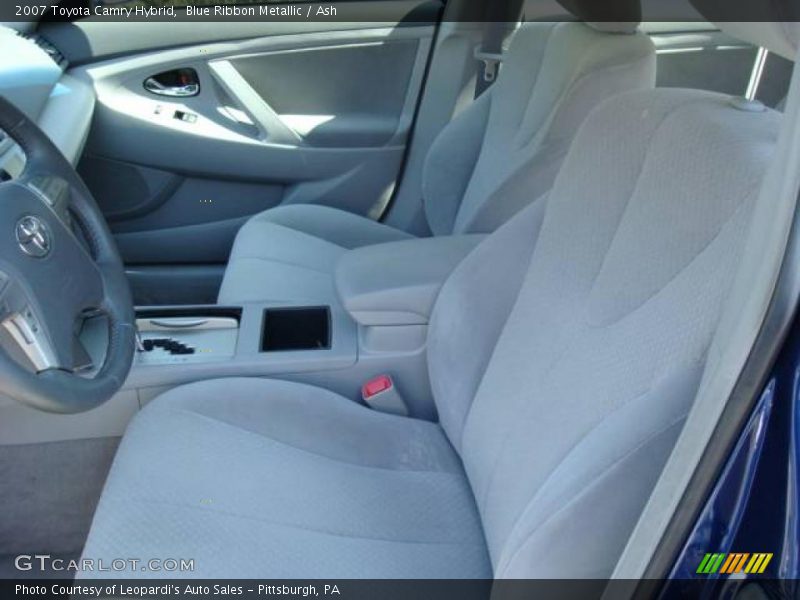 Blue Ribbon Metallic / Ash 2007 Toyota Camry Hybrid