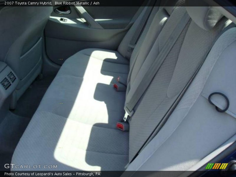Blue Ribbon Metallic / Ash 2007 Toyota Camry Hybrid