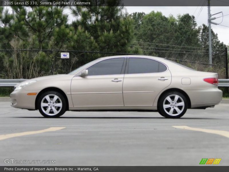 Sonora Gold Pearl / Cashmere 2005 Lexus ES 330