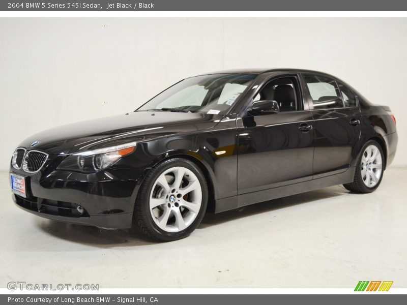 Jet Black / Black 2004 BMW 5 Series 545i Sedan