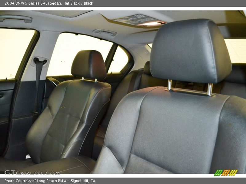 Jet Black / Black 2004 BMW 5 Series 545i Sedan