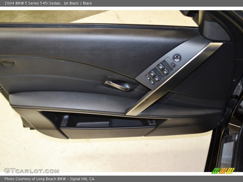 Jet Black / Black 2004 BMW 5 Series 545i Sedan