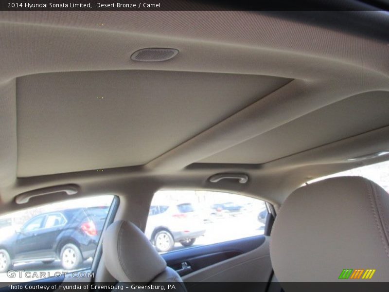 Desert Bronze / Camel 2014 Hyundai Sonata Limited