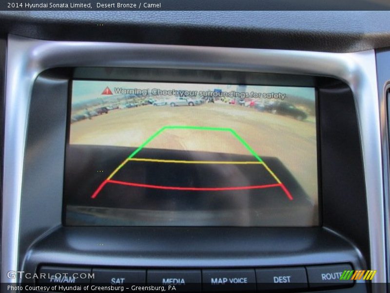 Desert Bronze / Camel 2014 Hyundai Sonata Limited