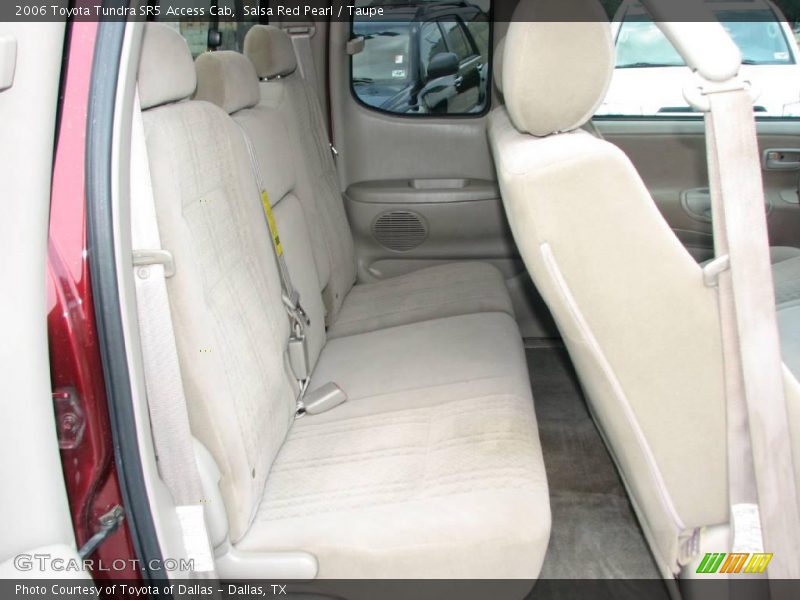 Salsa Red Pearl / Taupe 2006 Toyota Tundra SR5 Access Cab