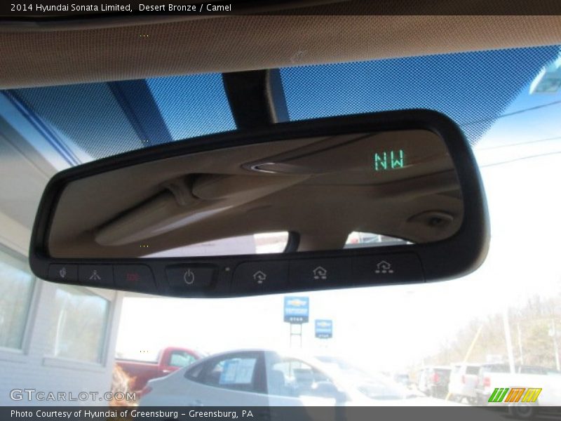 Desert Bronze / Camel 2014 Hyundai Sonata Limited
