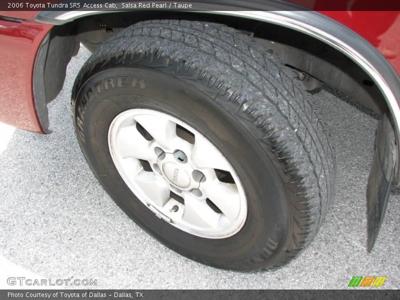 Salsa Red Pearl / Taupe 2006 Toyota Tundra SR5 Access Cab