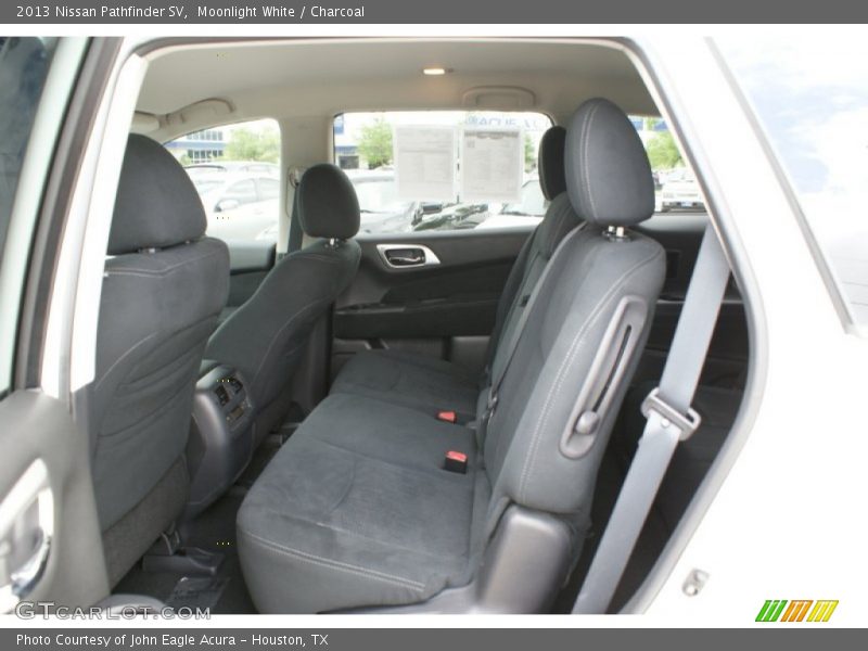 Moonlight White / Charcoal 2013 Nissan Pathfinder SV