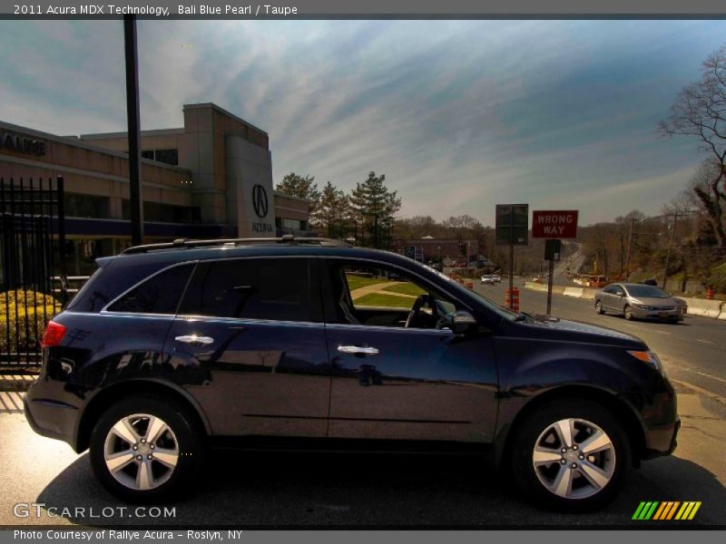 Bali Blue Pearl / Taupe 2011 Acura MDX Technology