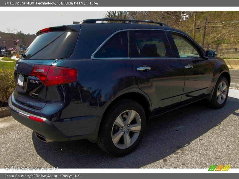 Bali Blue Pearl / Taupe 2011 Acura MDX Technology