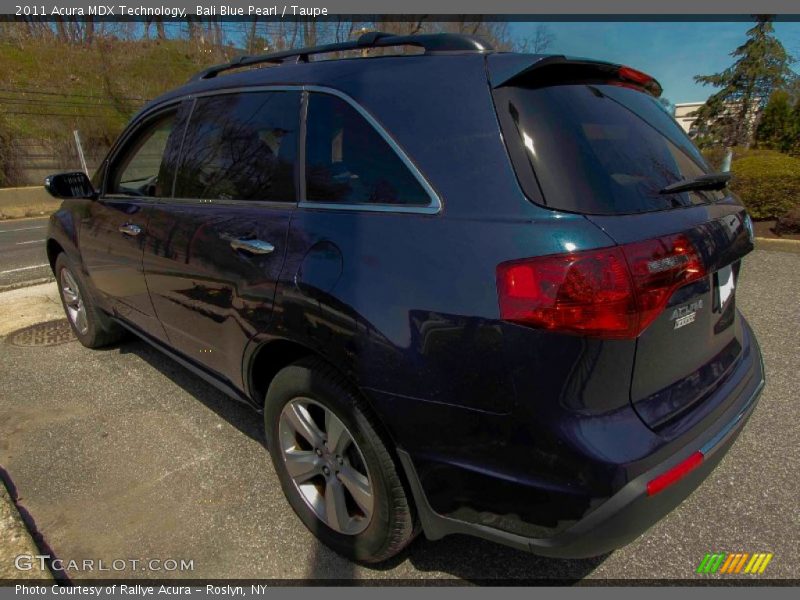 Bali Blue Pearl / Taupe 2011 Acura MDX Technology