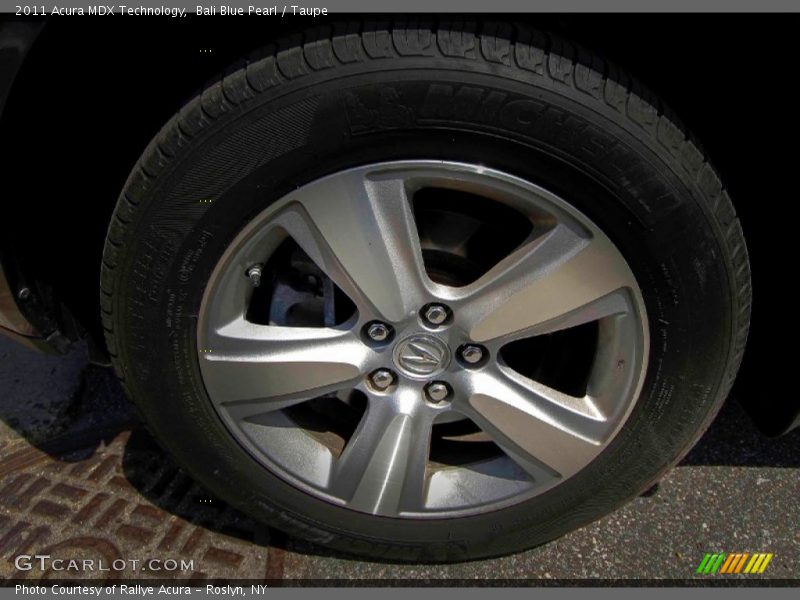 Bali Blue Pearl / Taupe 2011 Acura MDX Technology