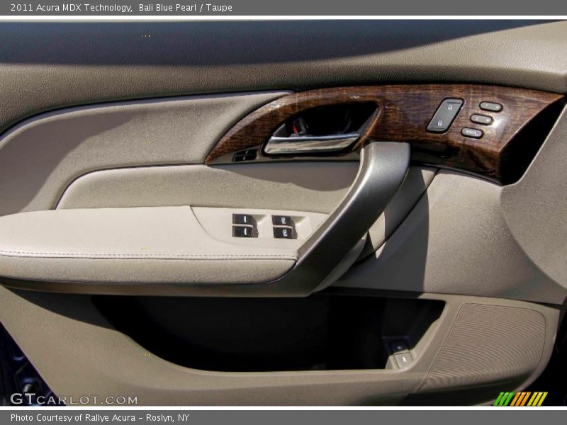 Bali Blue Pearl / Taupe 2011 Acura MDX Technology