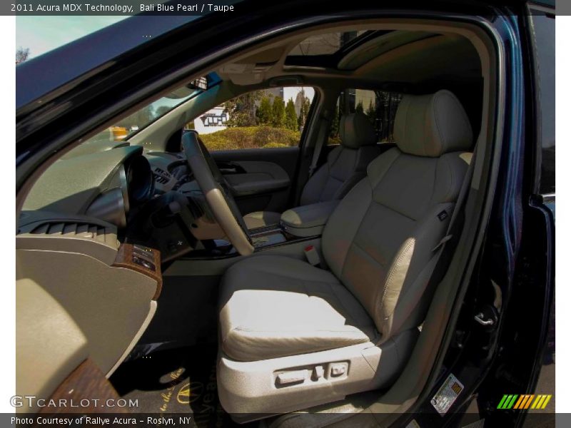 Bali Blue Pearl / Taupe 2011 Acura MDX Technology