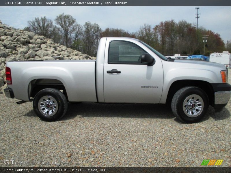  2011 Sierra 1500 Regular Cab Pure Silver Metallic