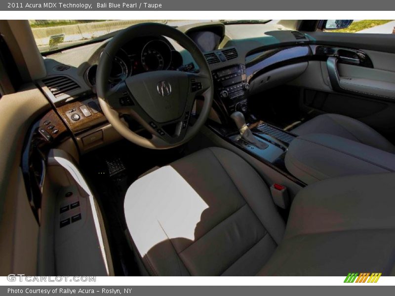 Bali Blue Pearl / Taupe 2011 Acura MDX Technology