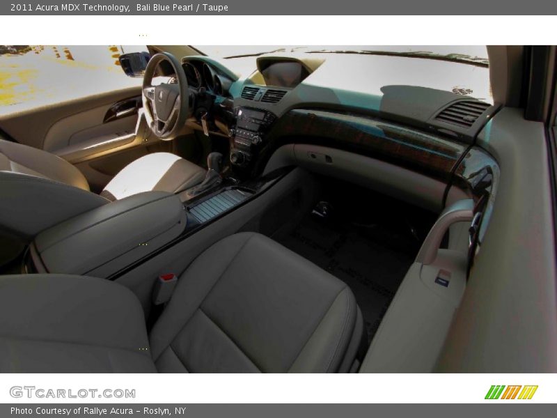 Bali Blue Pearl / Taupe 2011 Acura MDX Technology
