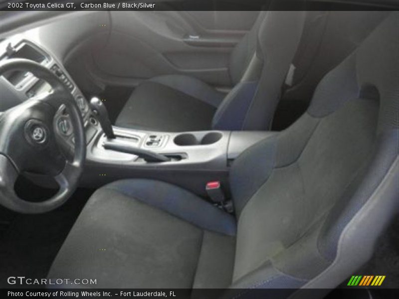 Carbon Blue / Black/Silver 2002 Toyota Celica GT