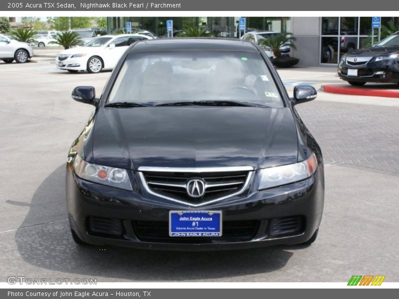 Nighthawk Black Pearl / Parchment 2005 Acura TSX Sedan