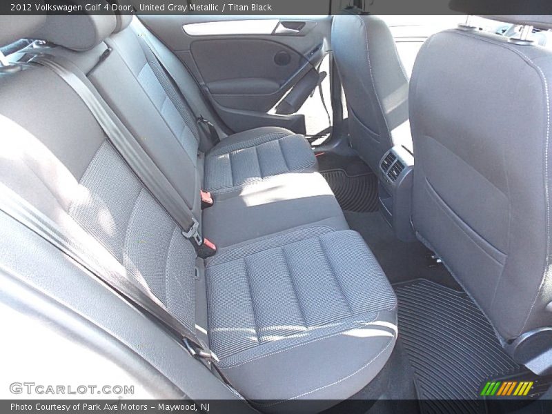 United Gray Metallic / Titan Black 2012 Volkswagen Golf 4 Door