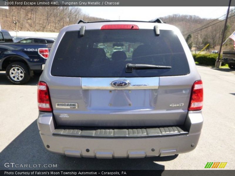 Tungsten Grey Metallic / Charcoal 2008 Ford Escape Limited 4WD