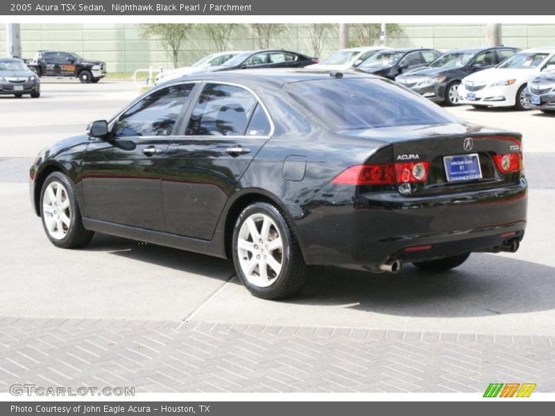 Nighthawk Black Pearl / Parchment 2005 Acura TSX Sedan