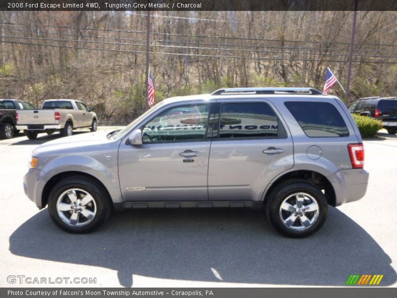 Tungsten Grey Metallic / Charcoal 2008 Ford Escape Limited 4WD