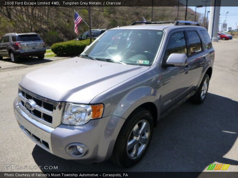 Tungsten Grey Metallic / Charcoal 2008 Ford Escape Limited 4WD
