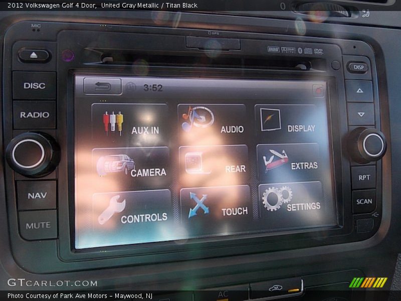 United Gray Metallic / Titan Black 2012 Volkswagen Golf 4 Door