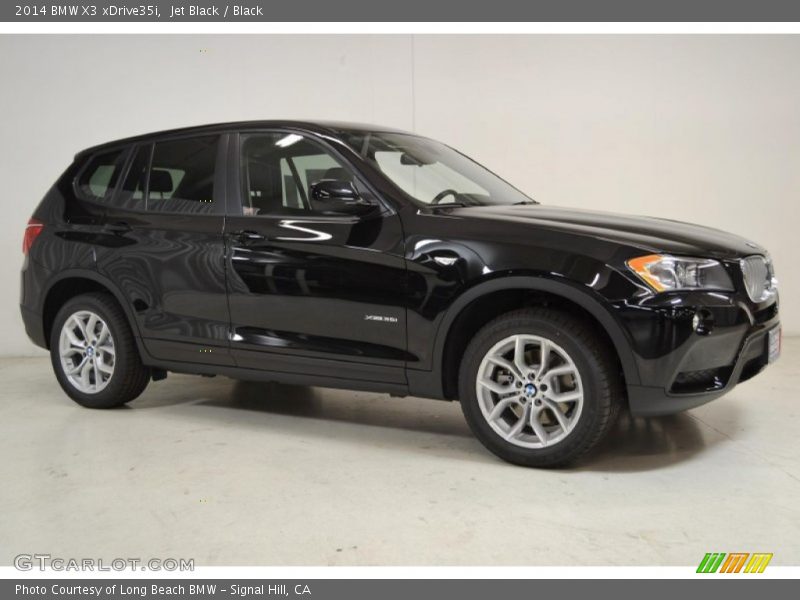 Jet Black / Black 2014 BMW X3 xDrive35i