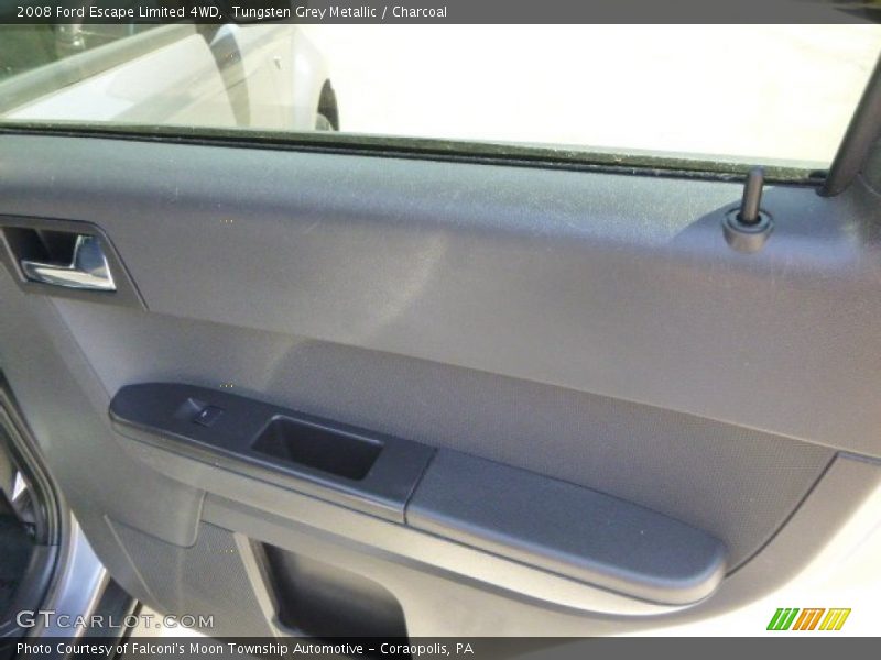 Tungsten Grey Metallic / Charcoal 2008 Ford Escape Limited 4WD