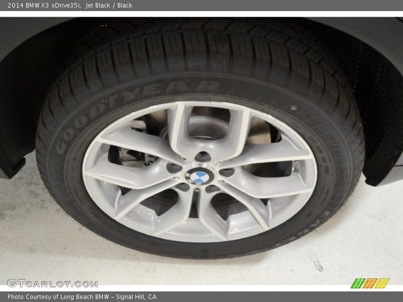 Jet Black / Black 2014 BMW X3 xDrive35i