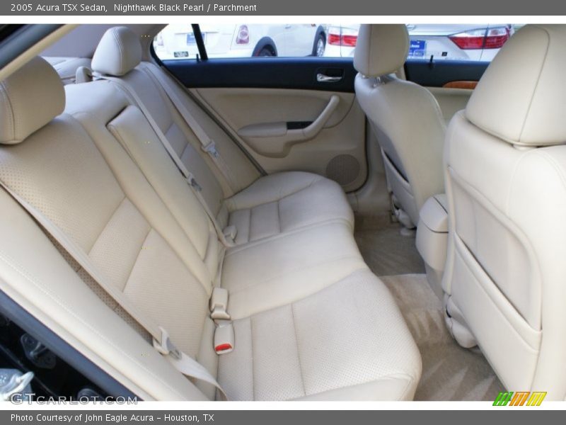 Nighthawk Black Pearl / Parchment 2005 Acura TSX Sedan