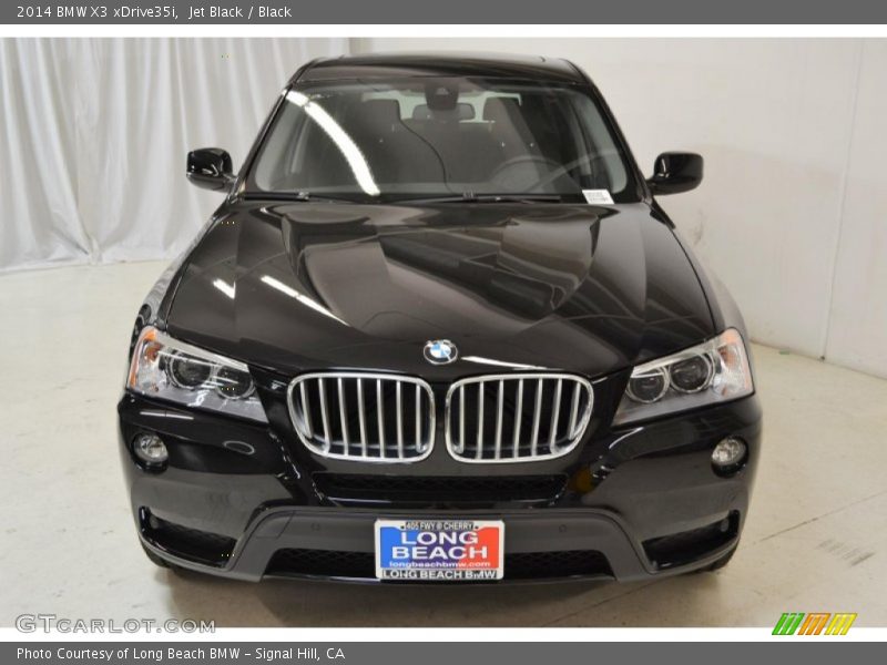 Jet Black / Black 2014 BMW X3 xDrive35i