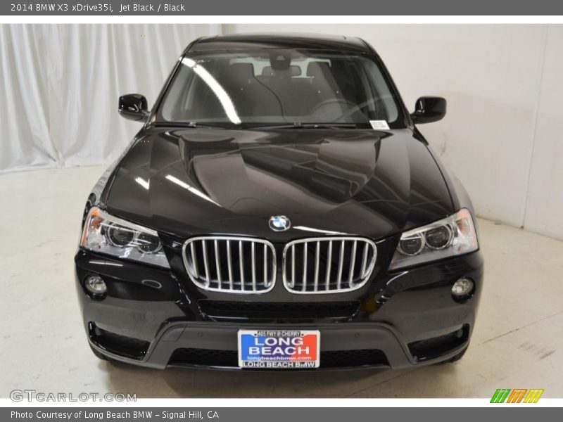 Jet Black / Black 2014 BMW X3 xDrive35i