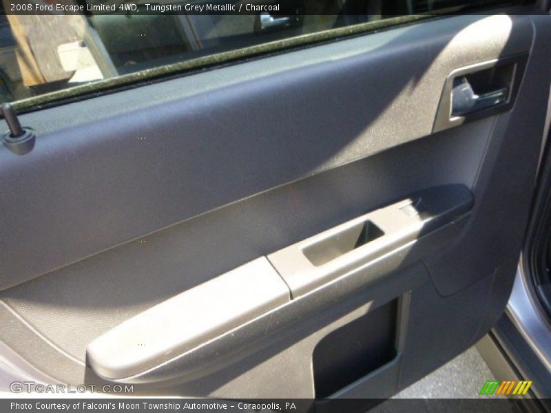 Tungsten Grey Metallic / Charcoal 2008 Ford Escape Limited 4WD