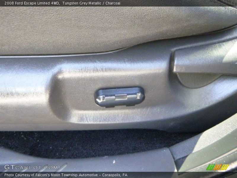 Tungsten Grey Metallic / Charcoal 2008 Ford Escape Limited 4WD