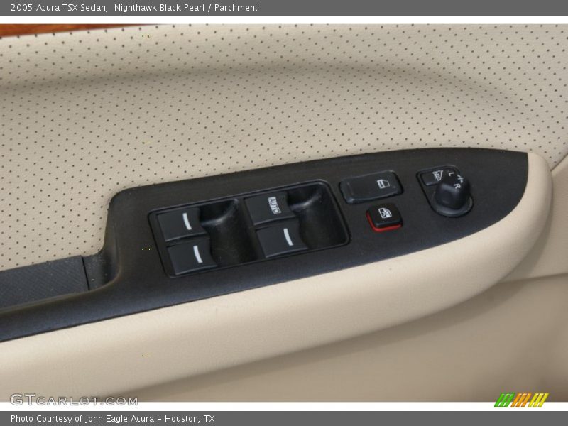 Nighthawk Black Pearl / Parchment 2005 Acura TSX Sedan