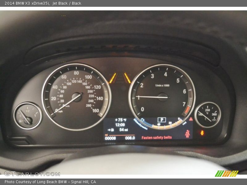 Jet Black / Black 2014 BMW X3 xDrive35i