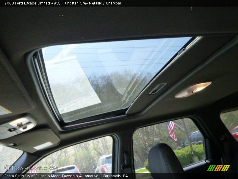 Tungsten Grey Metallic / Charcoal 2008 Ford Escape Limited 4WD