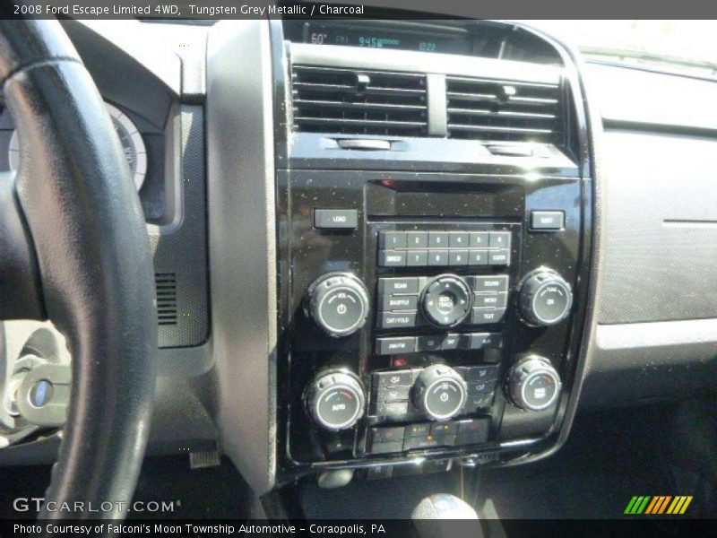 Tungsten Grey Metallic / Charcoal 2008 Ford Escape Limited 4WD