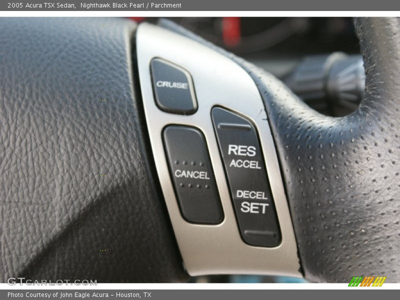 Nighthawk Black Pearl / Parchment 2005 Acura TSX Sedan