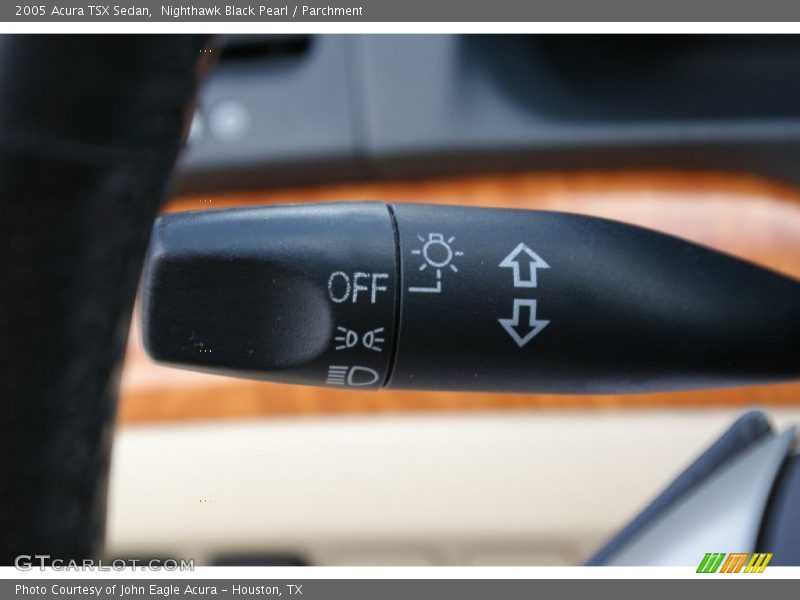 Nighthawk Black Pearl / Parchment 2005 Acura TSX Sedan