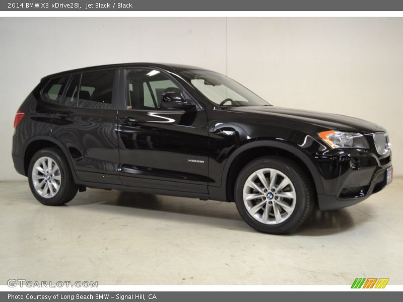 Jet Black / Black 2014 BMW X3 xDrive28i