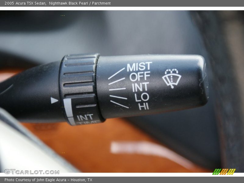 Nighthawk Black Pearl / Parchment 2005 Acura TSX Sedan