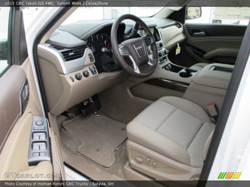  2015 Yukon SLE 4WD Cocoa/Dune Interior