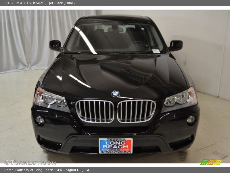 Jet Black / Black 2014 BMW X3 xDrive28i